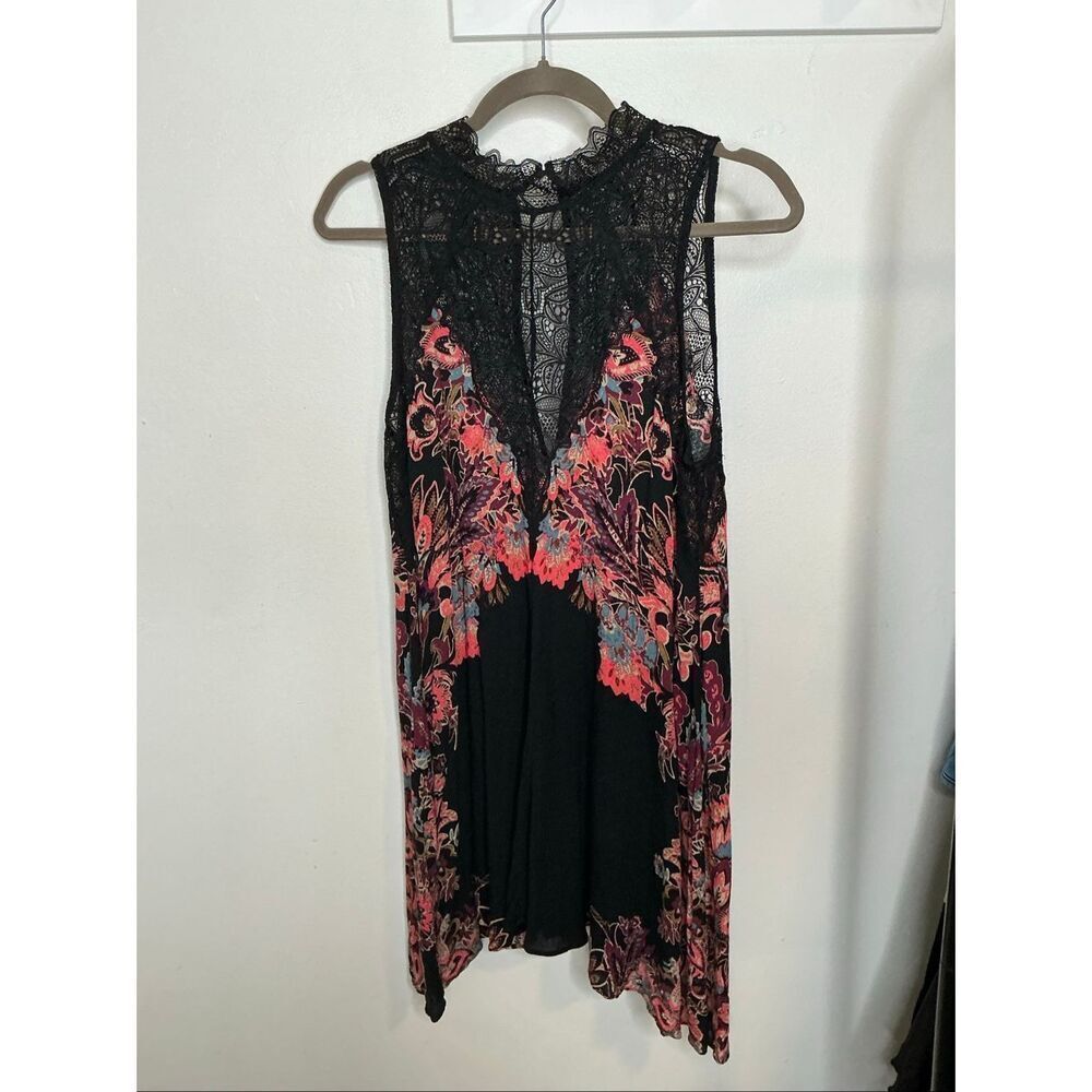 Free People Intimately Tunic Lace Floral Dress - Picture 4 of 10